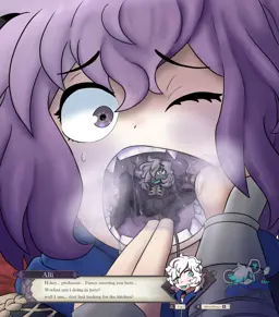 Image post titled "WHAT IS IN YOUR MOUTH?!"