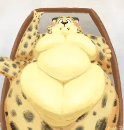 Image post titled "Clawhouser blocks your way, wyd?"