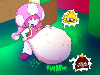 Image post titled "The Pink Mushroom Lady"