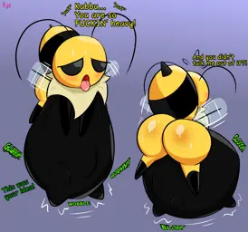 Image post titled "So HEAVY (Belly Bulges)"