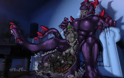Image post titled "Into the gooey shaft (Internal)"