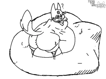 Image post titled "ate the whole goddahm party- (gif)"